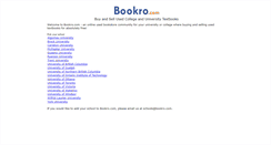 Desktop Screenshot of bookro.com