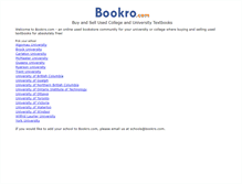 Tablet Screenshot of bookro.com